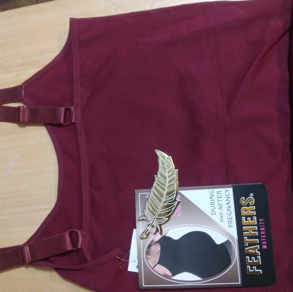 AVIA Med Seamless Zip Front Sports Bra and FEATHERS Maternity Essential size o/s - Picture 7 of 14